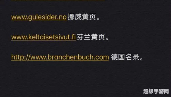 黄页软件大全